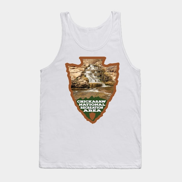 Chickasaw National Recreation Area arrowhead Tank Top by nylebuss